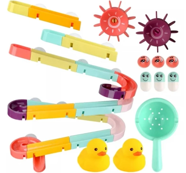 Sperric Toddler Interactive Bathtub Slide Set