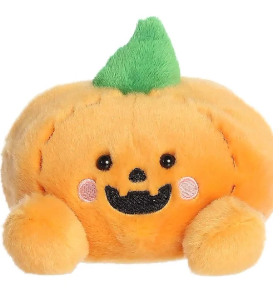 Aurora Palm Pals Wisp Jack O' Lantern Plush