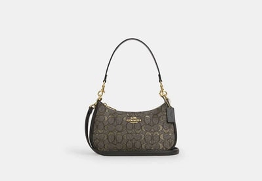 Coach Outlet Teri Shoulder Bag In Signature Jacquard - Multi