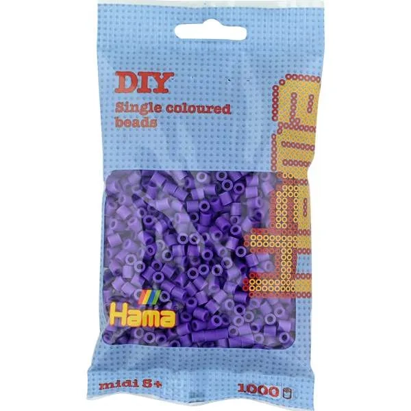 1,000 Purple Midi Hama Beads - Hama Beads