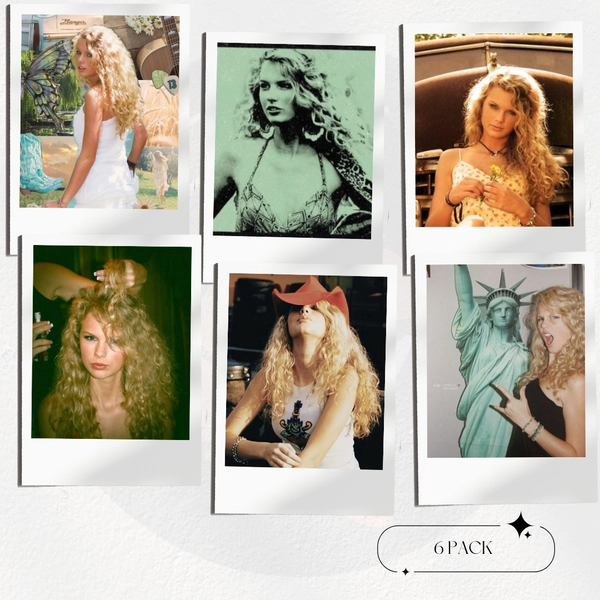 Taylor Swift Inspired - Debut Polaroid Pack 3/6