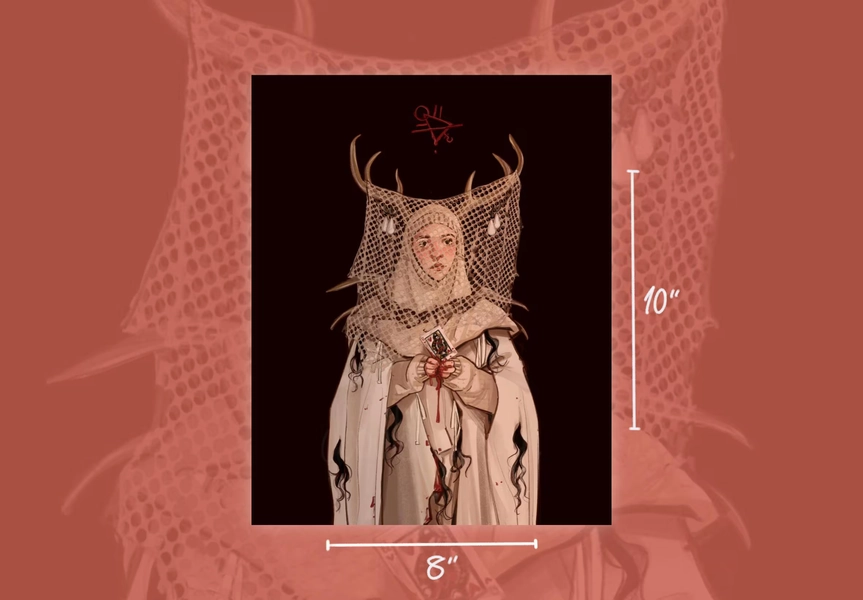 Yellowjackets - The Antler Queen - Art Print