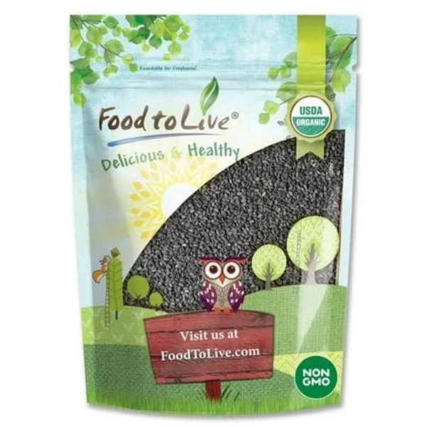 Food to Live Organic Black Sesame Seeds