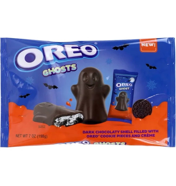 Frankford Oreo Cookies and Creme Filled Ghosts Halloween Bag