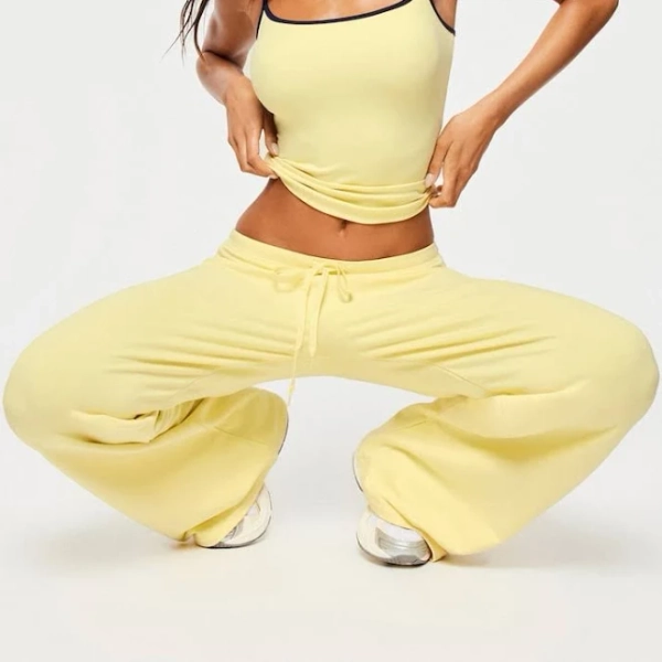 Garage Women's Wide Leg StretchTerry Pants