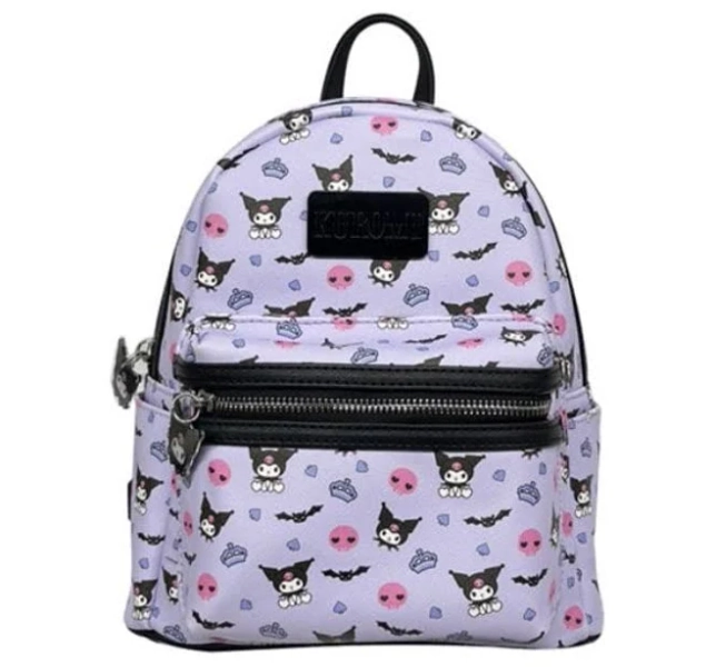 Sanrio Kuromi Pattern Mini Backpack