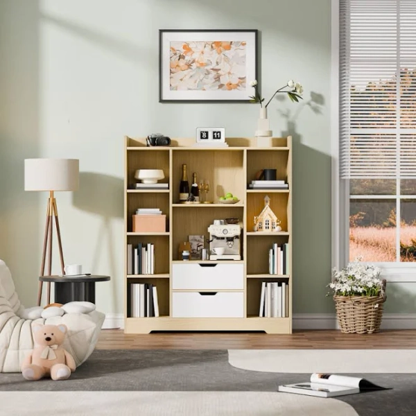 Latitude Run Achnas Storage Bookcase