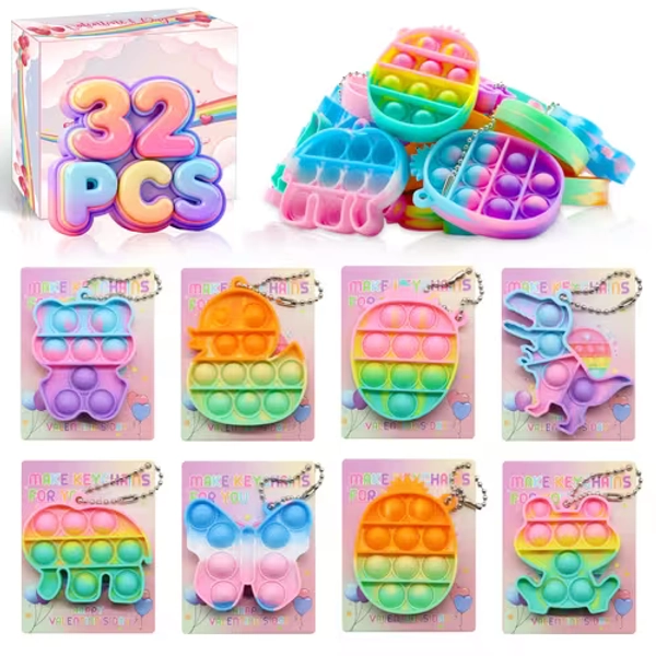 32pcs animal   set party favors valentines day gifts - Temu