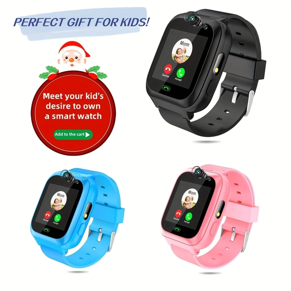 Smartwatch Game Watch 8 Games, Call & Story Feature With Camera, Video Calling & SIM GSM Compatible - Perfect Gift