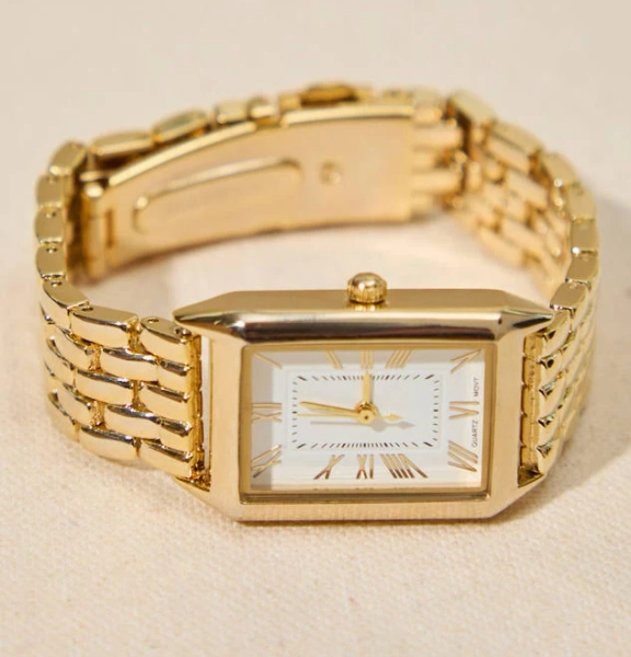 Altar'd State Forever Linked Rectangle Watch
