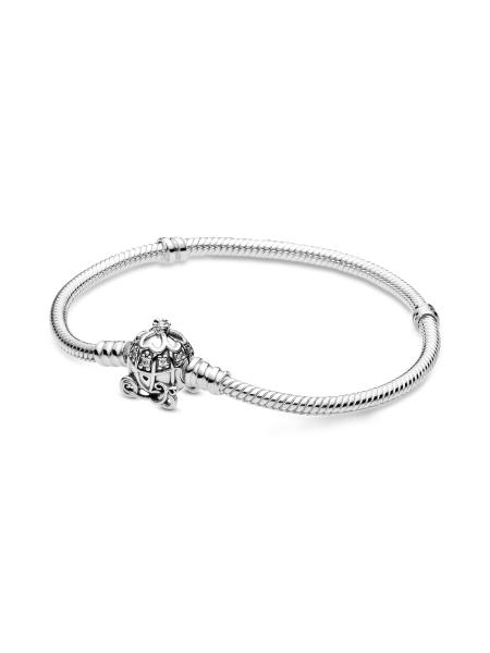 Disney Cinderella Pumpkin Coach Clasp Pandora Moments Bracelet