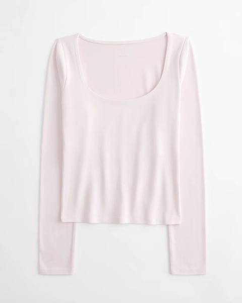 Seamless Fabric Scoop Top