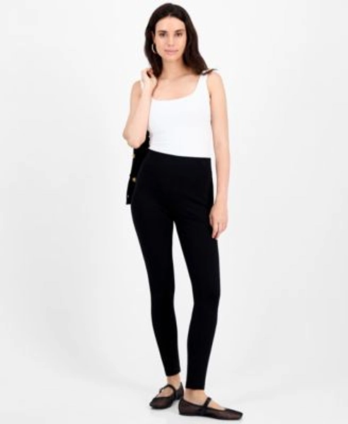 Petite High-Rise Pull-On Leggings, Macy's Exclusive