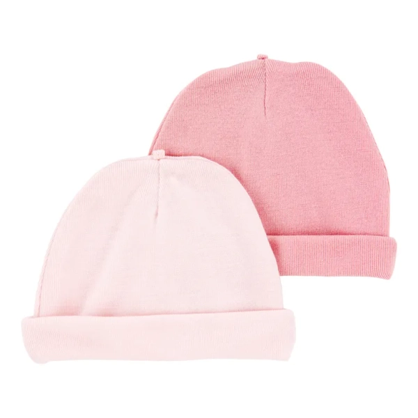 Gorro  Pack 2 Unidades Bebé Niña Carter's