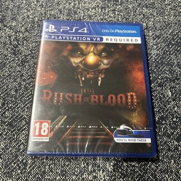 Until Dawn: Rush Of Blood Playstation 4 (PS4, PSVR) Video Game - New Sealed Game  | eBay UK