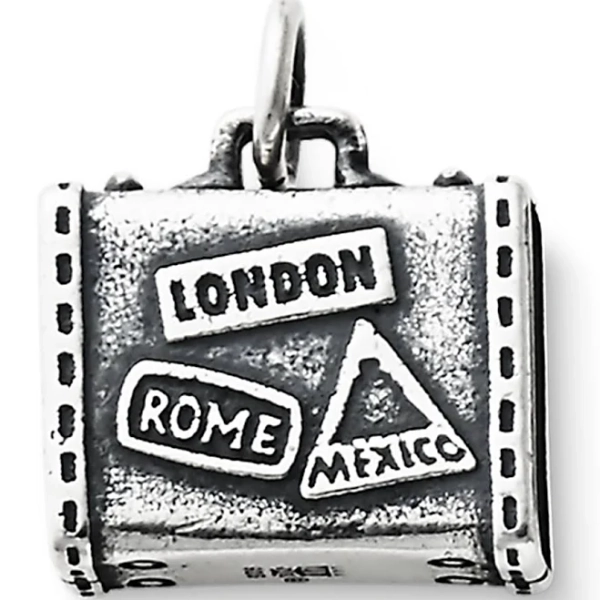 Consuela Women's Sterling Silver World Traveler Charm