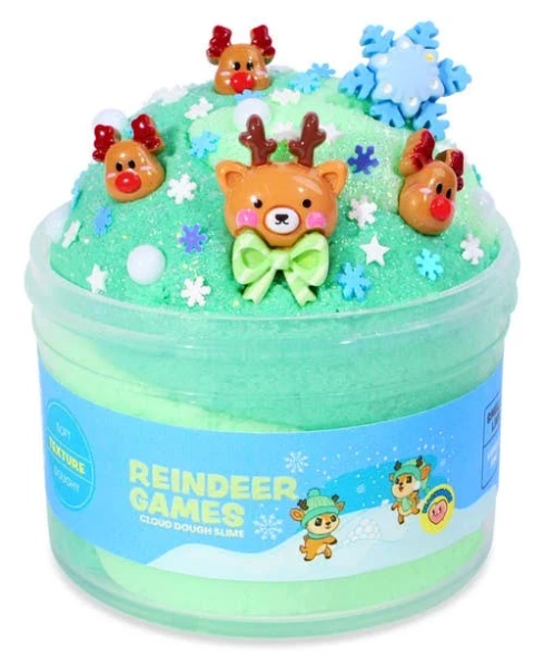 Peachybbies Reindeer Games Cloud Dough Slime