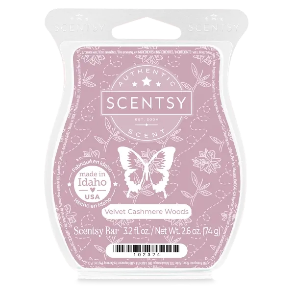 Velvet Cashmere Woods Scentsy Bar