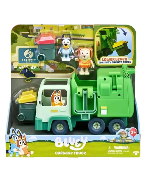 Bluey Garbage Truck Playset