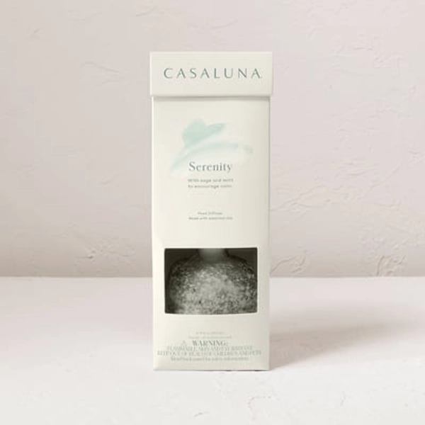 200ml Serenity Oil Diffuser - Casaluna™: Aromatherapy, Peppermint, Sage, Basil Scents