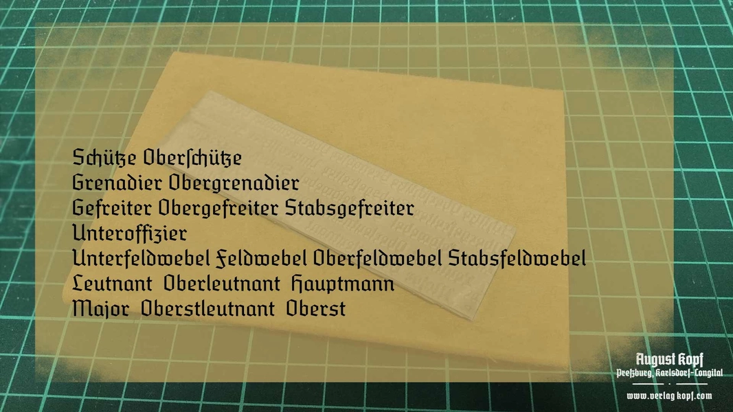 Rank Stamps