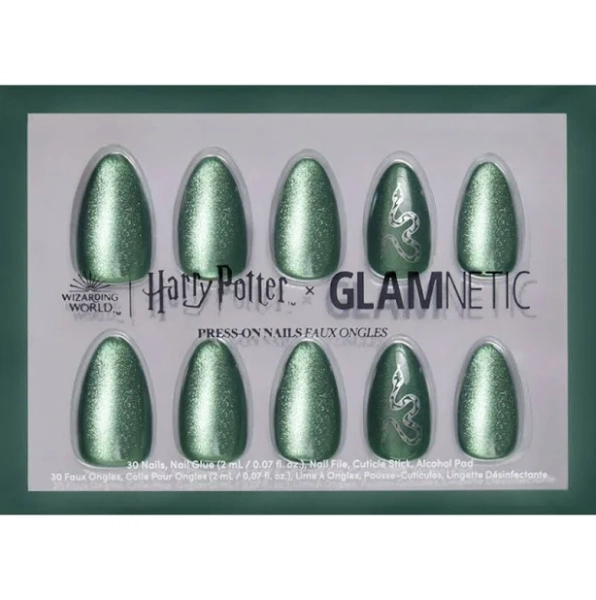 Glamnetic Harry Potter Slytherin Press-On Nails