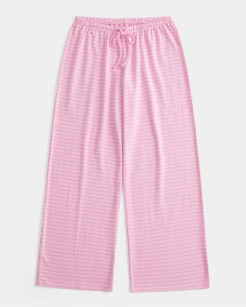 Knit Pull-On Wide-Leg Pants