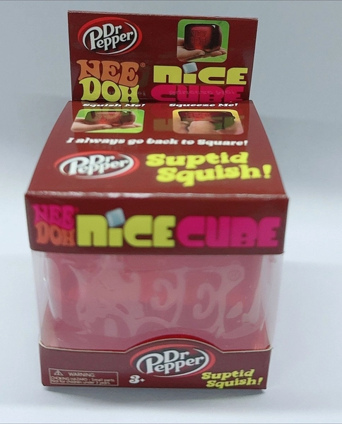 Needoh Limited Edition Dr Pepper Nice Cube Suptid Squish US New With Box 2026 | eBay