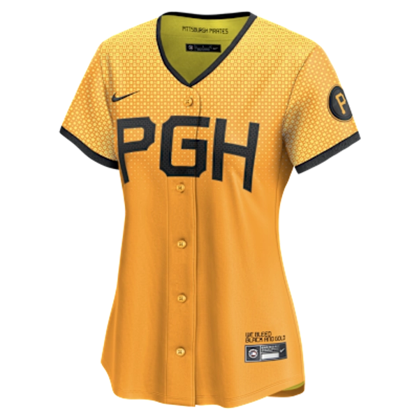 Roberto Clemente Pittsburgh Pirates City Connect Women's Nike Dri-FIT ADV MLB Limited Jersey