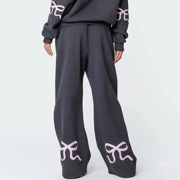 Edikted Women's Bonney Bow Sweatpants