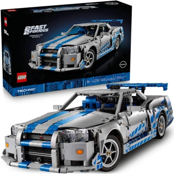 LEGO Technic 2 Fast 2 Furious Nissan Skyline GT-R Car 42210