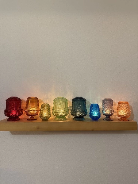 Antique fairy lamps