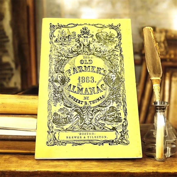 Old Farmer's Almanac 1863