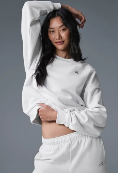 Alo Accolade Crewneck Neck Pullover Top