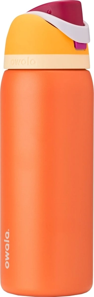 Owala 32 oz. FreeSip Stainless Steel Water Bottle, Citrus Crush