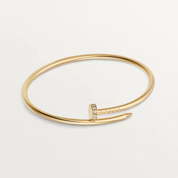 Juste un Clou bracelet, small model, diamonds