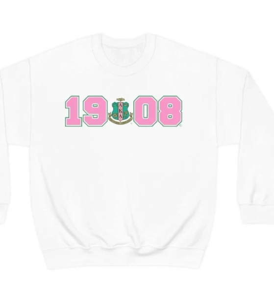 Alpha Kappa Alpha Year Crest Crew Sweatshirt