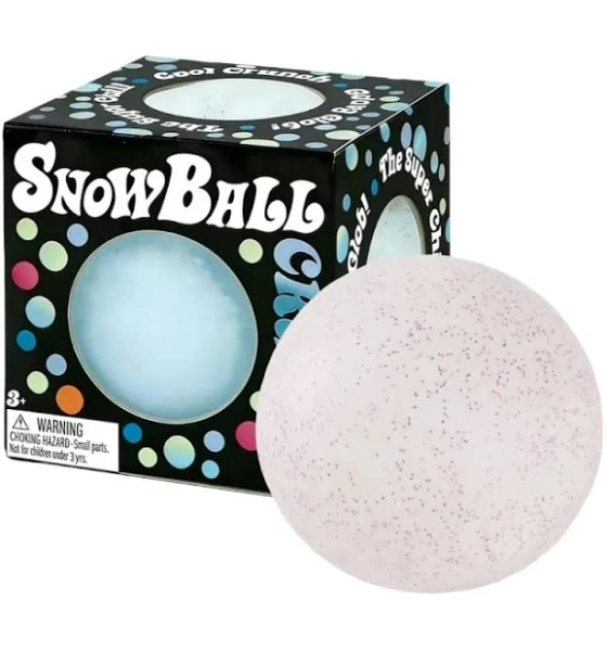 SCHYLLING Snow Ball Nee Doh Squeeze Ball