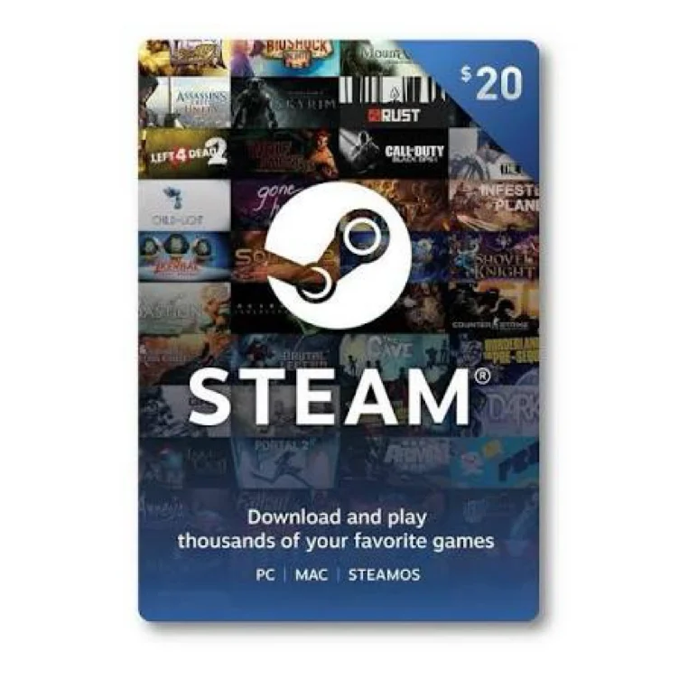 Steam gift card 