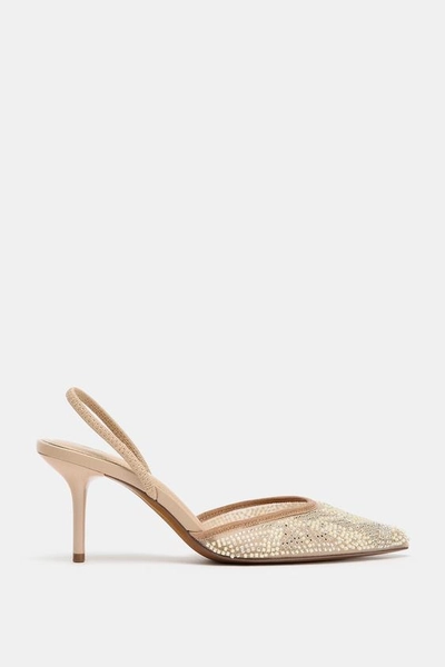 SLINGBACK MET GLITTERS