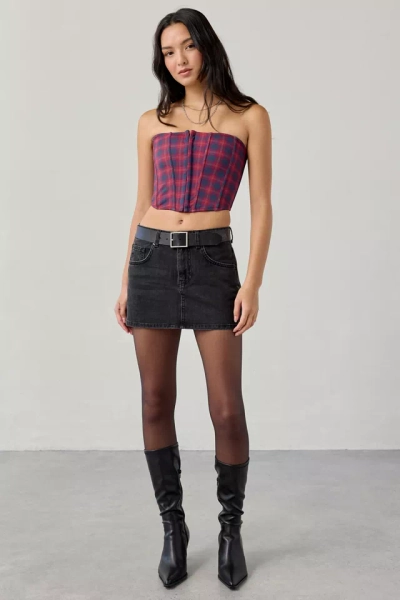 BDG Onna Denim Micro Mini Skirt