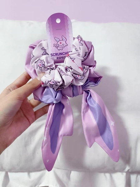 Eevee Scrunchies / Handmade pkm Scrunchies