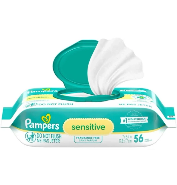 Pampers Baby Wipes Sensitive