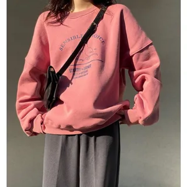 duck printed hoodie