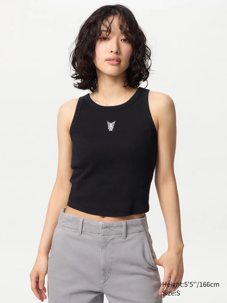 Womens Sanrio Characters Cropped BRA TOP | UNIQLO AU