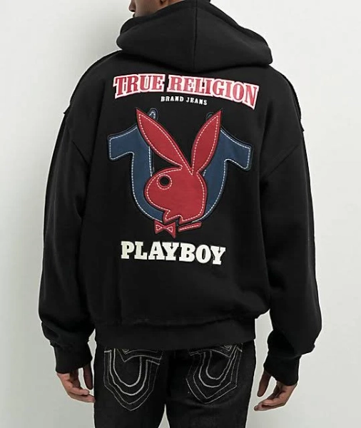 True Religion Playboy Zip Hoodie