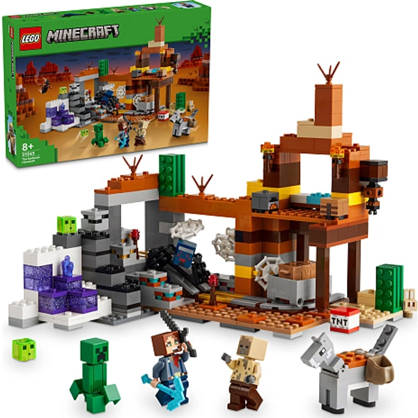LEGO Minecraft Badlands-mineskakten Videospil 21263
