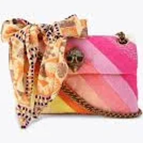 MINI KENSINGTON SOFT L Towelling Cross Body Bag by Kurt Geiger London
