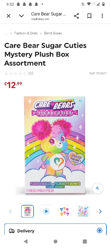 Care Bears Sugar Cuties Blindbox