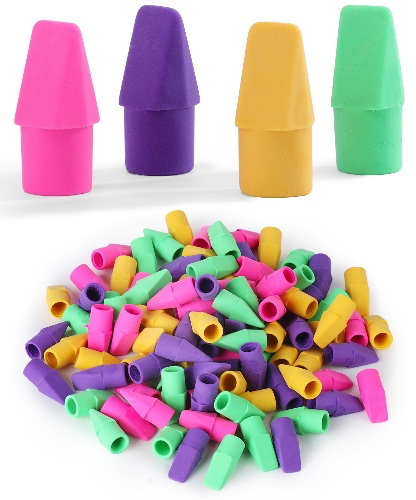 Permanent Need: Pencil Cap Erasers